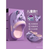 Dép sandal đế mềm cho bé gái mùa hè, dép đi ngoài trời, dép công chúa, giày Mary Jane, giày trẻ em My Little Pony chống trượt GE5Y