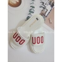 dép sandal đế xuồng dày thời trang mùa hè, dép đế xuồng, dép chữ đỏ