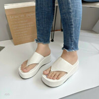 Dép sandal đế xuồng xỏ ngón sang chảnh 7p