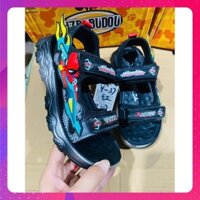 Dép Sandal Hình Siêu Nhân Nhện Cho Bé Đi Học Đế Đi Chơi Đế Mềm Êm Chân Hàng Quảng Châu Cao Cấp Mã Y37-D37