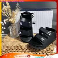 Dép sandal MLB bản cao cấp, Dép quai hậu mlb Nam Nữ bản cao cấp chất liệu da in 3D HOT HIT 2024-N19