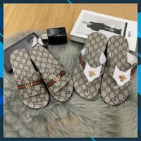 Dép sandal Nam Nữ quai da mềm Đế bệt Cao Su ôm chân mã  D1991-D1992, D2001-D2002