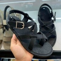 Dép Sandal nam xỏ ngón quai da thật