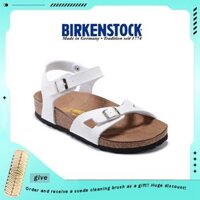 Dép Sandal Nữ Arizona Trắng Matte Casual Da Dép 34-41