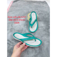 dép sandal nữ crocs 2hand chính hãng, size w6=36/37, 2hand, new 95%