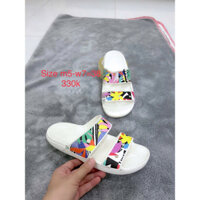 dép sandal nữ crocs cao, size w7=38, new 95%, 2han