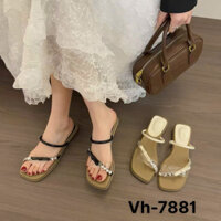 Dép sandal nữ dây mảnh quai ngang đế 2 phân - Thời trang hè sang chảnh - Tiệm Giày Quý Cô