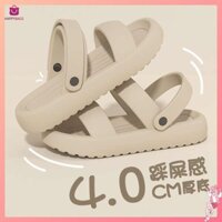 dép sandal nữ đi học dép quay hậu nữ Dép lê dễ phối nữ đi ra ngoài mùa hè 2023 mẫu mới trong nhà trong nhà đế d