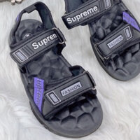 Dép sandal quai hậu bé trai size 25-36 viền xanh