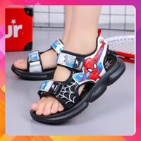 Dép Sandal Siêu Nhân Nhện Cho Bé Trai Mềm Dẻo Mẫu Mới Cho Bé Từ 3 - 10 Tuổi mã 9907