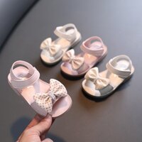 Dép sandals nơ chấm bi bé gái SD020 săn sale