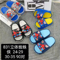 Dép siêu nhân người nhện bé trai đế EVA đi êm chân chống trơn trượt cho bé 3-8 tuổi - NHEN-09