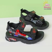 Dép siêu nhân nhện cho bé SDB15D size 26 đến 37
