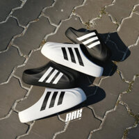 Dép Sục Adidas Adifom Superstar Mule_Giày sục Das đen trắng đúc nguyên khối nam nữ hot trend 2024