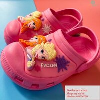Dép sục bé gái họa tiết nữ hoàng băng giá Elsa