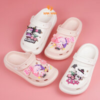 Dép Sục Bé Gái KanKanStore Kuromi Cinamoll Giày Sục Quai Hậu Cho Bé Gái Trẻ Em Nữ Chống Trơn Trượt KA059
