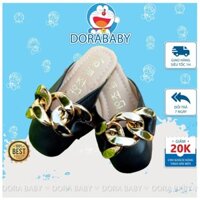 Dép Sục Bé Gái, Sục Móc Xích Thời Trang, Da Mềm, Phong Cách Hàn Quốc, Bé 1-6 Tuổi, G135 - DoraBaby.