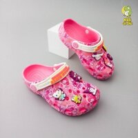 Dép sục classic Hello Kitty & Friends cho mẹ chân nhỏ và bé gái mang cặp tặng kèm jibbitz charm y hình -Nhà Sấu