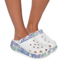 DÉP SỤC CROCS BAND CRUSH BUTTERFLY ĐẾ XUỒNG 6CM CHO NỮ, HÀNG XUẦN XỊN, FULL BOX