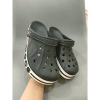 Dép sục crocs baya người lớn màu đen, giày xục hàng xuất( tặng kèm 12 jb)