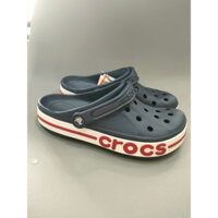 Dép sục crocs baya người lớn màu xanh than, giày xục hàng xuất( tặng kèm 12 jb)