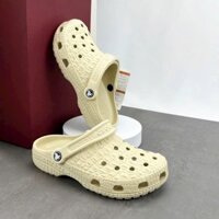 dép sục crocs baya vân cá sấu, giày sandal nữ crocs classic crocskin clogs nam nữ -giay360