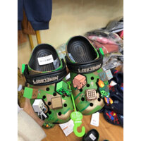 Dép sục crocs bé trai (HÀNG SẴN) sục cho bé tặng kèm nicker dán dép mẫu mới