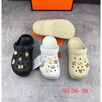Dép sục  Crocs cho người lớn,  nguyên khối siêu êm, siêu bền trống trơn trượt