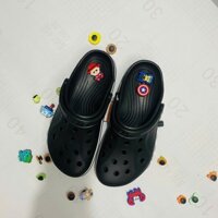 Dép Sục Crocs Clacsic Unisex Đen.