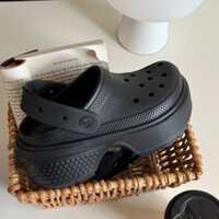 Dép Sục Crocs Clog Đế Xuồng - Cross đế cao tôn dáng hàng cao cấp