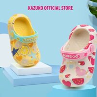 Dép sục crocs, dép cho bé siêu nhẹ, siêu mềm, êm, chống trơn trượt Bobdog – CQ01