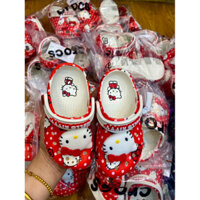 Dép sục crocs hello kitty cho bé gái mẫu dép mới nhất 2025