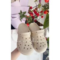 Dép Sục Crocs xuất khẩu hàng xịn đẹp loại 1, đế cao 5cm tôn dáng (Sục phom to chọn lùi 1sz ạ)