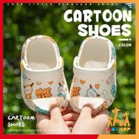 Dép sục cross cho bé, Dép lê cho bé trai bé gái xinh xắn dễ thương siêu nhẹ chống trơn trượt nhiều DL302