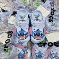 Dép sục Cross, giày cross hoạ tiết Disney Stitch cho bé trai bé gái size từ 25 đến 35