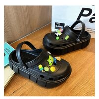 Dép Sục Đế Cao Êm GIAYNICE Gắn Stickere Yêu Yêu