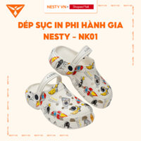 Dép Sục In họa tiết Phi Hành Gia NESTY Đế cao 4Cm  Đủ Size cho Gia Đình Chất liệu Nhựa EVA  Mềm Mại Chống Trơn NK01