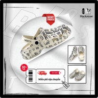 Dép Sục Nam Nữ NESTY X BLACKSTONE Họa Tiết Chữ Thời Trang Cá Tính Chất Liệu Đế Eva Sục Nhựa Nhẹ Mềm Mại NE01-2