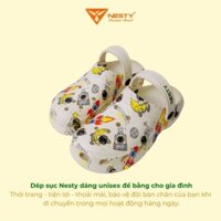 Dép sục NESTY chất liệu nhựa EVA cho cả gia đình hoạ tiết phi hành gia cá tính NE01-NK01