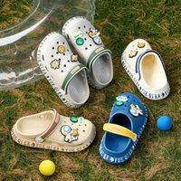 Dép sục trẻ em mềm mại chống trượt nam phi hành gia mới dép crocs bé trai Baby shoes Thời Trang Cho Bé Trai Bé Gái