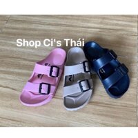 Dép Thái 2 khóa cài, mã hàng ADDA 54R01 dép đúc nguyên chiếc - Dép nhập khẩu 100%
