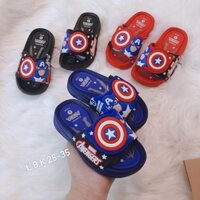 Dép thái lan bé trai, dép adda bé trai họa tiết đội trưởng mỹ mới 31RZV đi chống trơn năm 2023