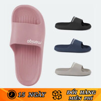 Dép Thái Lan Nam Nữ MONOBO MONIGA AD-01 Cao Su Đúc Nguyên Khối (CÓ HỘP), Dép Đúc Quai Ngang Thái Lan Chống Trơn