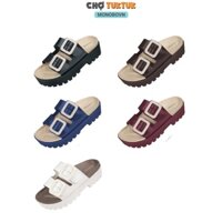 Dép Thái Lan nữ đế cao chất cao su êm nhẹ Monobo Moniga SJ