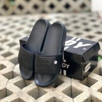 Dép The North_Face nam nữ mang êm chân dép quai ngang chống trơn trượt màu đen, hỗ trợ đổi sze-knb