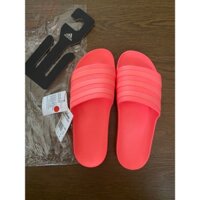 Dép thể thao nam adidas chính hãng 100%, size 11. màu đỏ san hô trending. Hoàn tiền x5 nếu sản phẩm không đúng mô tả