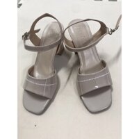 Dép thời trang nữ sandal cao gót 7cm quai ngang