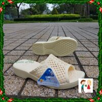 Dép tổ ong asia cao cấp mới, siêu nhẹ, cực bền, chống trơn và rất thời trang 38-44 - Kem - 34