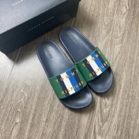 Dép Tommy Hilfiger Ramen GREEN MULTI SY