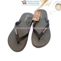 Dép tông lào Thái Lan nam siêu nhẹ, siêu bền, đi mưa không ngấm nước MIXSTAR  MV1 - Nâu - 10.5